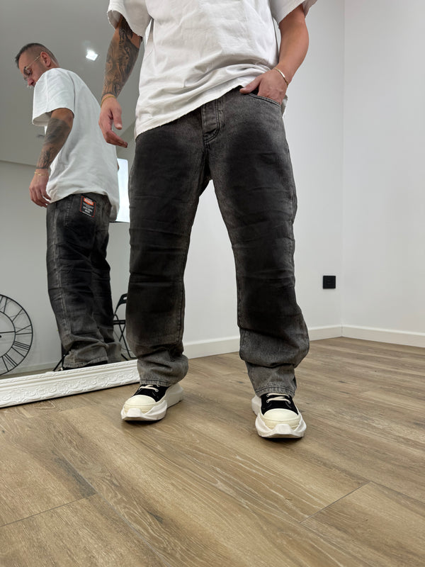 Denim Baggy Stain Grey