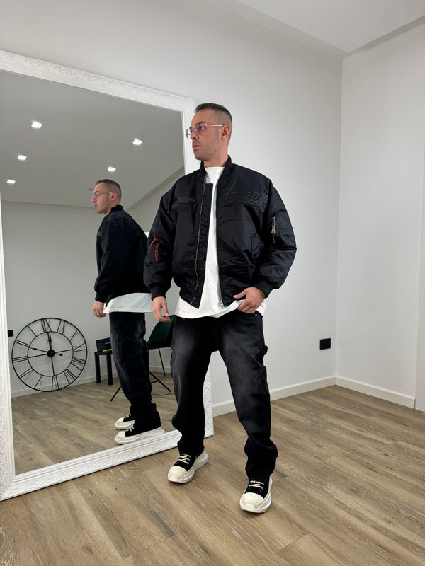 Bomber Gommato Black