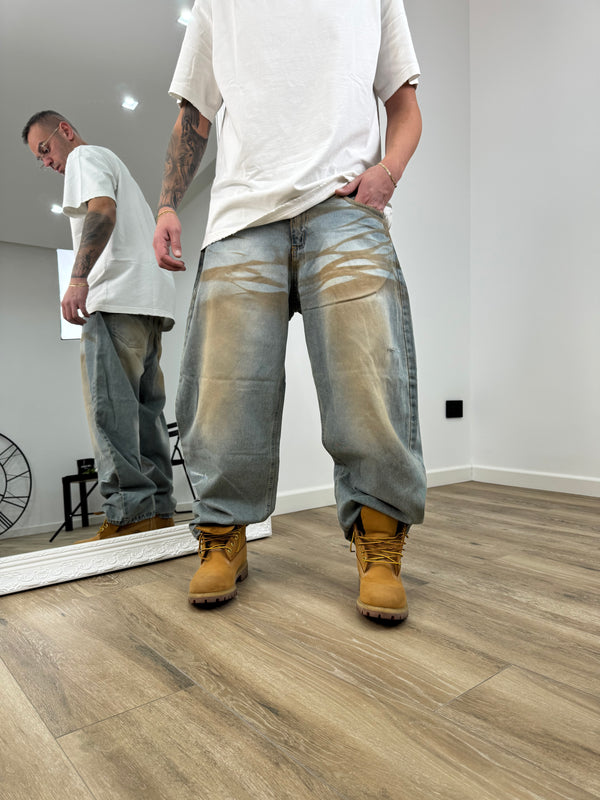 Denim Baggy Ballon Blu PD