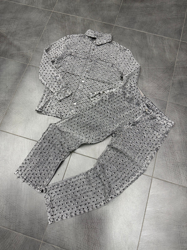 Coordset Lasered Grey