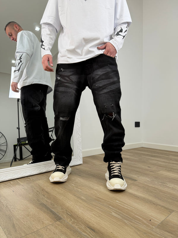 Denim Baggy PL5 Black CNTC