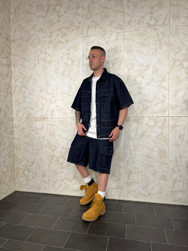 Coordset Double Pocket Blu