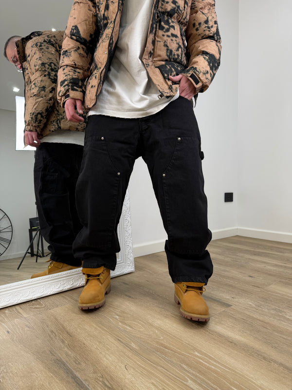 Denim Baggy Carpenter Total Black