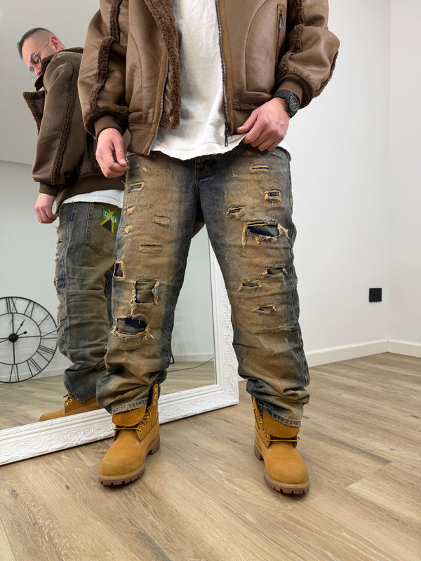 Denim Baggy Strange Sabbiato