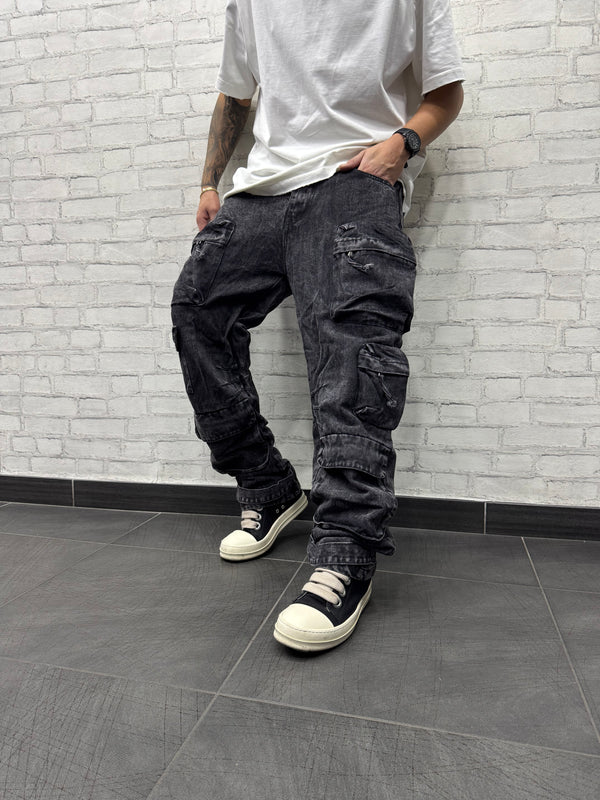 Denim Cargo Grey