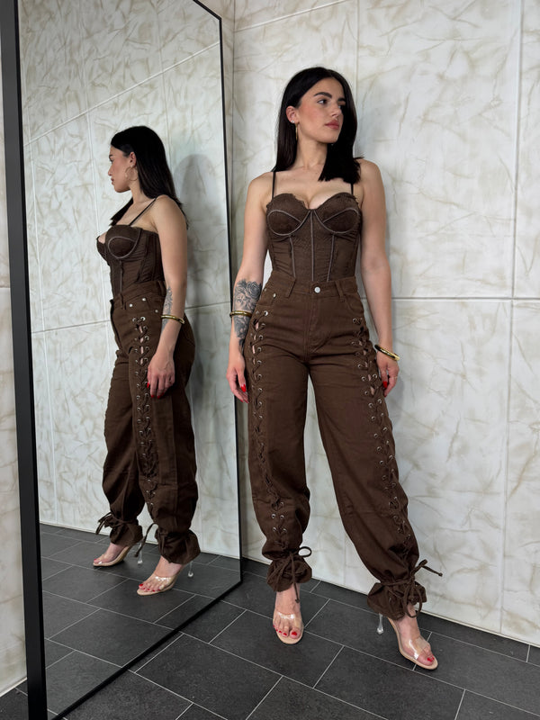 Denim Manhattan Marrone