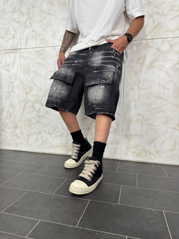 Short Denim 385 Black CNTC