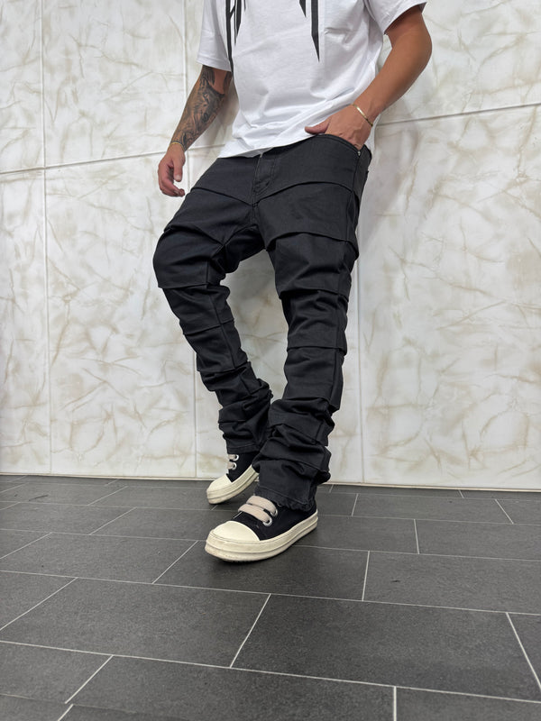 Denim Flare Spalmato CNTC